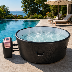 Vanace - Piscinas Inflables Grandes para 10 Personas, con Sistema Drop Stitch, Jacuzzi con Hidromasaje y SPA - Product Image 1