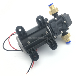 XTL-3210 12V ou 24V 100W (8L 1.1Mpa) pompe à eau à membrane électrique à courant continu brossé, utilisée pour le drone de pulvérisation agricole/lavage de voiture - Product Image 4