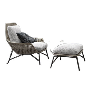 <span class=keywords><strong>Chaise</strong></span> 3 places pliable haut de gamme <span class=keywords><strong>en</strong></span> <span class=keywords><strong>rotin</strong></span> <span class=keywords><strong>tressé</strong></span>, design moderne, durable et imperméable pour hôtels et jardins - Product Image 5