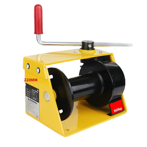 Tel halat kablo ile taşınabilir kol sonsuz dişli el vinç manuel - Product Image 1