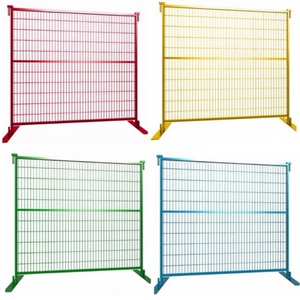 Valla de Barrera Temporal para Canadá y Australia, Panel Moderno para Exteriores, Valla de Malla Galvanizada - Product Image 4
