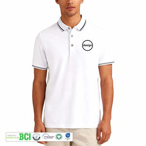 Camiseta Polo de Golf para Hombre, de Alta Calidad, al por Mayor, de Lujo, de Algodón Piqué, con Serigrafía Personalizada, Informal, Deportiva, para Correr, para Gimnasio - Product Image 2