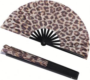 Abanico Plegable de Bambú Impreso a Todo Color de 33 cm con Logotipo Personalizado, Cantidad Mínima de Pedido para Ocasiones Navideñas - Product Image 3