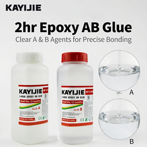 KAYIJIE Çin Malı Kokusuz Epoksi Reçine Yapıştırıcısı Masif Ahşap Mobilya Birleştirme İçin Uygundur 1:1 Oranında - Product Image 1