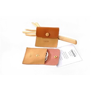 Pochette en cuir PU microfibre avec logo personnalisé, boîte coulissante en papier, pochettes cadeaux pour bijoux avec logo personnalisé, ensemble d'emballage pour bijoux - Product Image 5