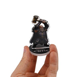 Set de 9 Miniaturas Acrílicas de <span class=keywords><strong>Anime</strong></span> OEM ODM, Figuras de Personajes de Fantasía RPG, Dungeons & Dragons, Pathfinder - Product Image 6