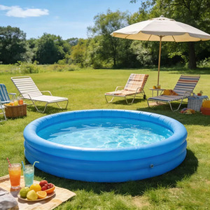 <span class=keywords><strong>Piscine</strong></span> gonflable ronde de grande taille pour enfants, en PVC, avec <span class=keywords><strong>pompe</strong></span> filtrante - Product Image 3