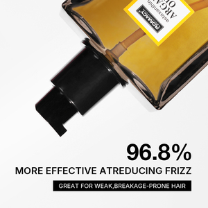 Romacy <span class=keywords><strong>Astaxanthin</strong></span> Marokkanisches Arganöl Kopfhautbehandlung Feuchtigkeitsspendendes Reparatur-Haarserum Öl Organisches Haarwachstum für Geschädigtes Haar - Product Image 3