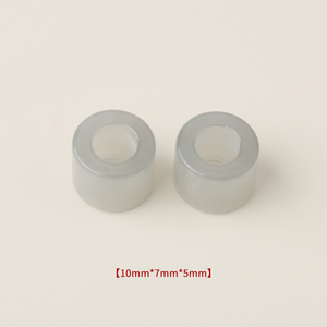 10*7*5MM cuentas de plástico cilíndricas traje de baño accesorios de resina - Product Image 5