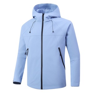Veste coupe-vent d'hiver unisexe YZ en softshell, imperméable, vêtements de randonnée en plein air, pêche, randonnée, manches longues, légère, fermeture éclair - Product Image 4