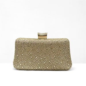 Sac de soirée brillant en strass, nouveau sac à bandoulière en daim orné de cristaux pour mariage et robe de demoiselle d'honneur - Product Image 6