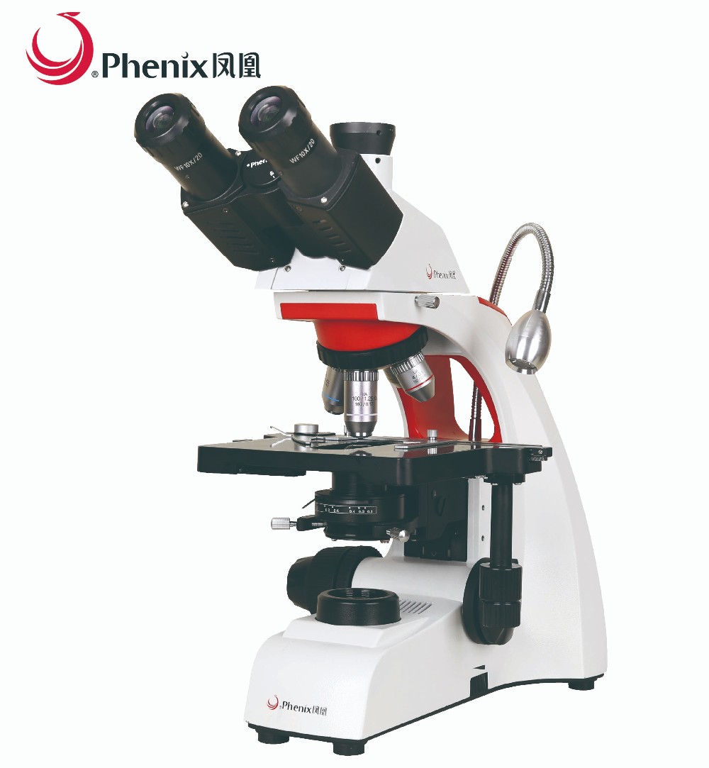 Phenix BMC303-A Профессиональный цифровой микроскоп тринокулярный биологический микроскоп для лабораторного анализа живой Крови