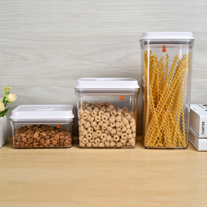 Cereal Container Storage Set Clear Storage Container Kitchen