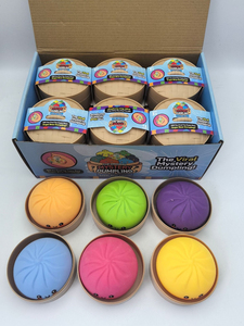 เครื่องนึ่งกระดาษแบบพกพาขนาด 8.5 ซม./3.4 นิ้ว ของเล่นบีบได้รูปซาลาเปา/ทาบา สำหรับเด็กและผู้ใหญ่ ห้ามรับประทาน - Product Image 5