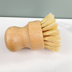 Direttamente pennello piatto vegano naturale del fornitore spazzola di bambù per la <span class=keywords><strong>pulizia</strong></span> della cucina strumenti di <span class=keywords><strong>pulizia</strong></span> scatola di imballaggio fornito azienda - Product Image 4