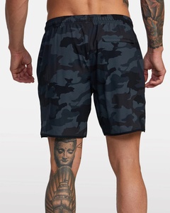 Pantalones Cortos Deportivos de Cintura Media con Logotipo OEM, Compresión para Correr, Secado Rápido, Atléticos, para Entrenamiento, Gimnasio, 100% Poliéster, Impermeables - Product Image 3