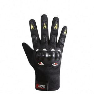 Gants de ski d'été en cuir rigide anti-chute, résistants à l'usure, compatibles écran tactile, avec sangle de poignet réglable, pour la course et le ski de fond - Product Image 6