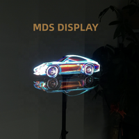 Holograma Shenzhen MDS a todo color 3D de alta definición, fácil control por aplicación de teléfono móvil y soporte de control remoto en la nube
