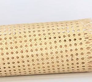 Rouleau de treillis en rotin à mailles serrées, sans filament détaché, pour portes de placard et mobilier, matière première, prix usine abordable - Product Image 2