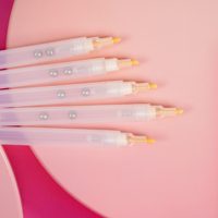 Barillet de stylo vide transparent de 3 mm