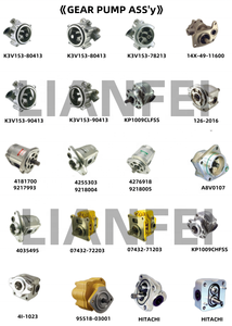 400910-00134 Dx340lc Pilotpomp A8vo200 Hydraulische Pomponderdelen Tandwielpomp - Product Image 4