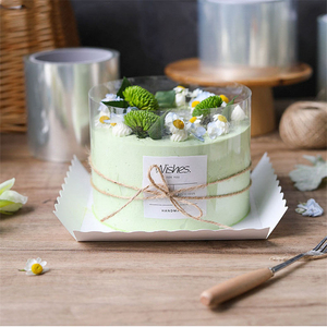 Rotolo di Collare per Torte in PET Trasparente per Decorazione e Avvolgimento di Mousse Fai-da-Te - Product Image 6