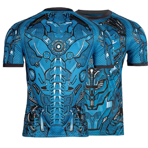 Maglia da Calcio Napoli 2025 da Uomo - Manica Corta Traspirante Asciugatura Rapida Personalizzabile con Nome Squadra Numeri Antibatterico Automatizzato - Product Image 3