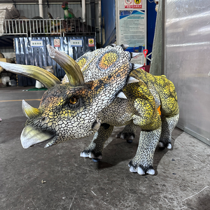 Modèle de dinosaure robotique en métal animatronique pour parcs d'attractions, parcs d'aventure, aéroports, événements intérieurs/extérieurs - Product Image 2