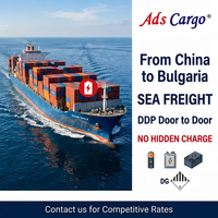 Envío marítimo DDP de China a Bulgaria para baterías recargables de níquel-hidrógeno con doble despacho de aduanas, impuestos incluidos