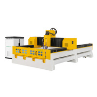 Máquina de grabado y corte CNC de 3 y 4 ejes 1325 para tallado de piedra 3D, mármol y granito - Precio