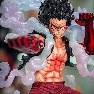 Figurine de dessin animé manga 32CM JT 0NE PIECE <span class=keywords><strong>Snake</strong></span> <span class=keywords><strong>Man</strong></span> <span class=keywords><strong>Luffy</strong></span> Gear 4, nouvelle figurine en PVC, jouet anime, cadeau - Product Image 3