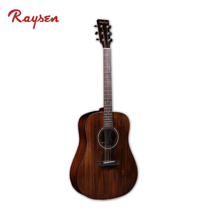 WG210 Guitarra eléctrica acústica Wavegarden de parte superior sólida de 41 pulgadas para jugador profesional Calidad Premium con parte superior sólida - Product Image 2