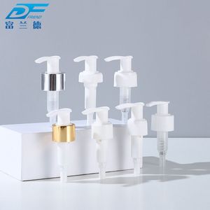 Plastic Push Type Pump <b>Heads</b> For Cosmetic Packaging With Electroplated Switch Emulsion Pumps Various Sizes Available - Product Image 2