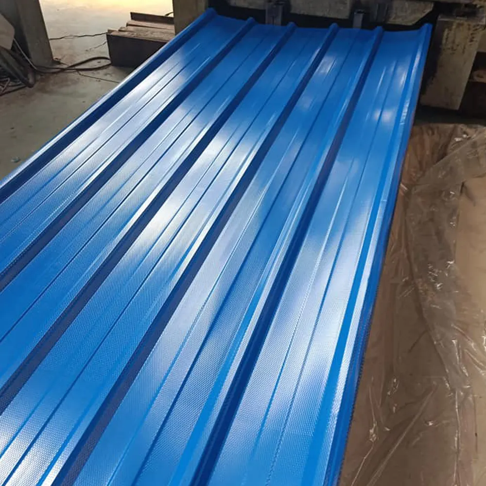 Corrugated Metal Roofing Sheets PPGL Galvanized Board