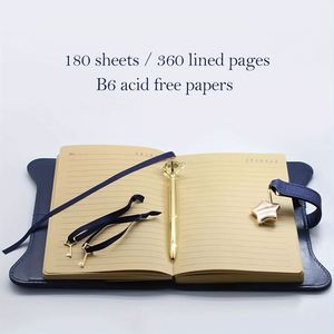 Cuaderno de Tapa Dura con Encuadernación Térmica de Cuero A5, 180 Hojas, Recargable, Nuevo, de Moda, de Alta Calidad, Popular entre las Mujeres - Product Image 4