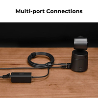 Caméra PTZ OBSBOT Tail Air 4K avec IA, activation NDI, suivi intelligent, système de diffusion vidéo pour production en studio