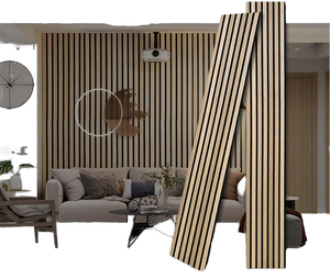 Panneau mural acoustique en fibres de polyester avec design écologique pour salons modernes, hôtels, appartements - Haute réduction du bruit - Product Image 1