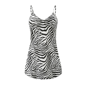 Sexy Ice Silk <b>Slip</b> <b>Dress</b> With Straps One Size For Home Wear Women Sleepwear Summer 2023 - Product Image 5