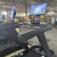 Tapis de course AR avec écran LED, machine de course à domicile à écran rotatif, tapis de course électrique robuste pour la combustion des calories