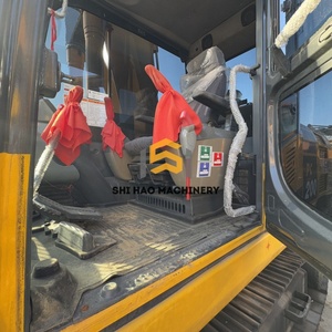 รถขุดไฮดรอลิกแบบตีนตะขาบ Komatsu PC200-8 มือสองคุณภาพสูงจากโรงงาน สำหรับงานก่อสร้างโครงสร้างพื้นฐาน - Product Image 5