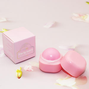 مرطب شفاه عضوي نباتي للعناية بالشفاه بشعار مخصص مرطب شفاه دائري أرجواني - Product Image 6