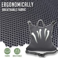 Sac de poitrine en nylon pour la pêche à la mouche, avec station de travail intégrée, léger, fermeture éclair, dégagement rapide - Usine ODM/OEM