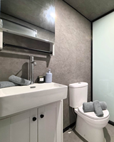 Maison Modulaire Préfabriquée de Luxe Personnalisée 20ft 40ft Tiny House Casa Contenedor avec Cuisine Salle de Bain Maison Conteneur Extensible