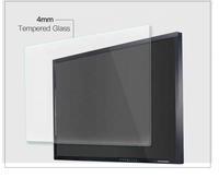Papan Tulis Interaktif Elektronik Digital Multi Touch Layar Sentuh 4K 85 inci