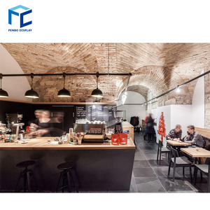 Coffee Shop Decorazione Disegni Personalizzati Cafe <span class=keywords><strong>Negozio</strong></span> di Interior Design Commerciale Moderno Coffee Bar Contatori Per La Vendita - Product Image 6