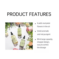 Huile Essentielle Pure de Fleur de Rose pour Cheveux, Visage et Massage, Aromathérapie, Hydratant Multi-Usages à Base d'Extraits Végétaux – Approvisionnement Direct Usine