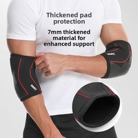 Coudières Hercules pour adultes, 7 mm d'épaisseur, en néoprène compressif, pour la musculation, l'entraînement de force du haut du corps, protection des bras, confort
