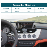 Reproductor de DVD para Auto con CarPlay Inalámbrico, Android Auto y Mirror-link para BMW con Sistema EVO Z4 E89 2017 con Pantalla de 8.8 Pulgadas