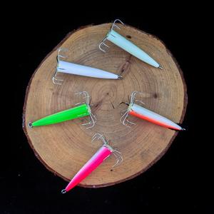 Nouveau matériel ABS calmar seiche mer lapin crochet avec <span class=keywords><strong>coup</strong></span> lumineux et tuer <span class=keywords><strong>coup</strong></span> baril pour <span class=keywords><strong>la</strong></span> <span class=keywords><strong>pêche</strong></span> <span class=keywords><strong>de</strong></span> fond <span class=keywords><strong>carpe</strong></span> 20g poids - Product Image 3