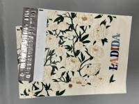 Sacs d'expédition en polyéthylène imprimés de motifs floraux personnalisés avec bande adhésive auto-scellante pour les boutiques de vêtements et l'emballage d'expédition e-commerce